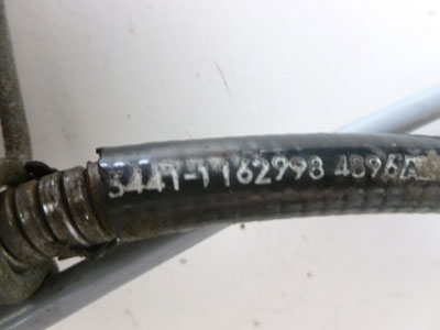 1997 BMW 528i E39 - Parking Emergency E Brake Cable, Left 344111629986